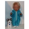 winterpak aqua blauw baby born 43cm