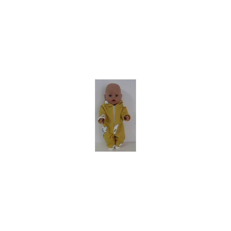 winterpak geel beren baby born 43cm