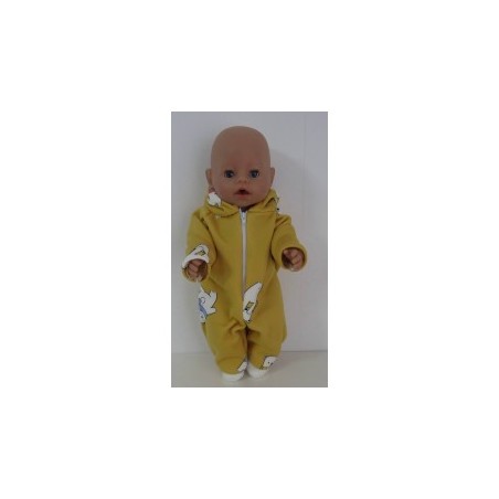 winterpak geel beren baby born 43cm