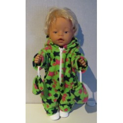 winterpak groen sterren baby born 43cm