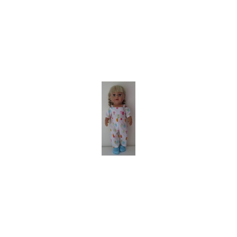 jumpsuit ijsjes baby born 43cm