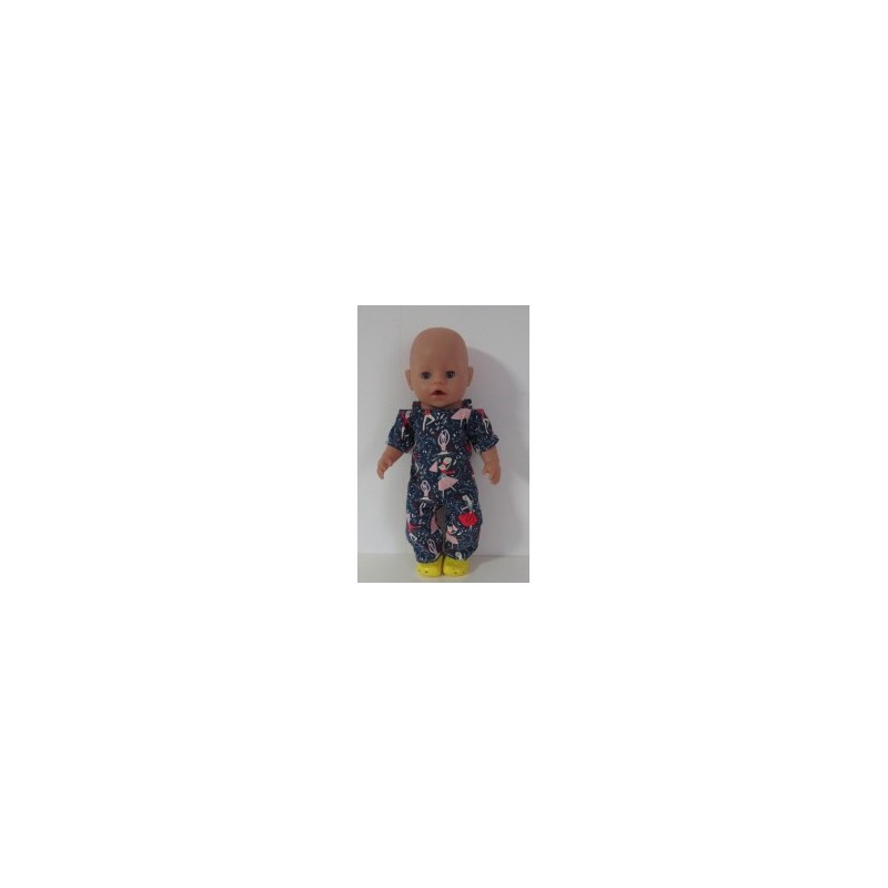 jumpsuit muis baby born 43cm