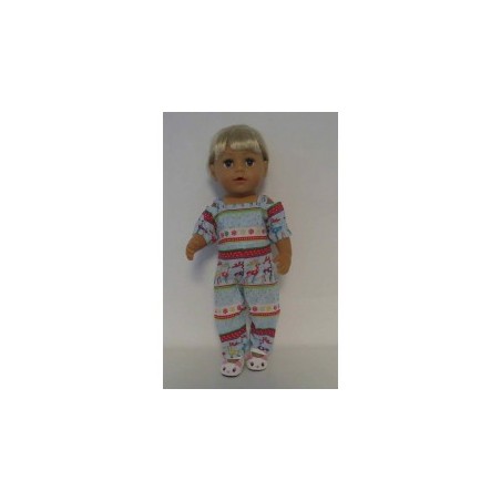 jumpsuit rendier baby born 43cm