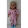 jumpsuit roze joki baby born 43cm
