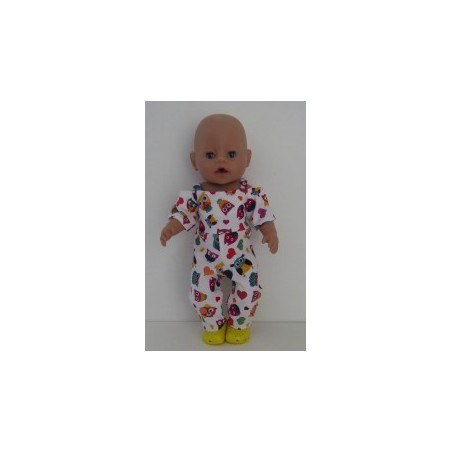 jumpsuit uilen baby born 43cm