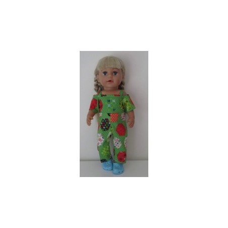 jumpsuit groen baby born 43cm
