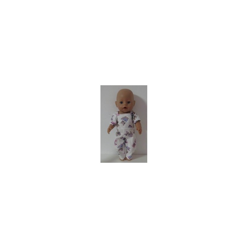 jumpsuit vossen baby born 43cm