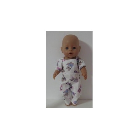 jumpsuit vossen baby born 43cm