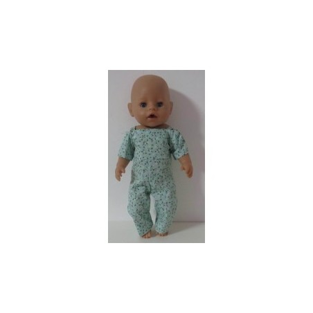 jumpsuit gebloemd baby born 43cm