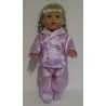 slaapset lila  baby born 43cm