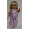slaapset lila  baby born 43cm