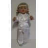 slaapset wit baby born 43cm