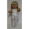 slaapset wit baby born 43cm
