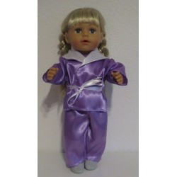 slaapset paars baby born 43cm