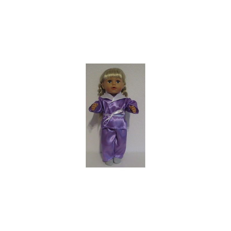 slaapset paars baby born 43cm