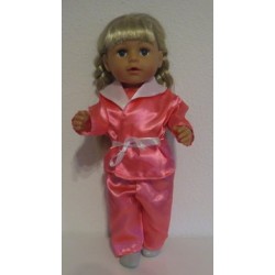 slaapset roze  baby born 43cm