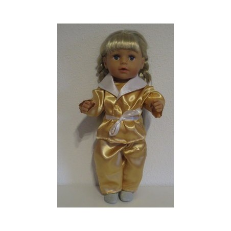slaapset goud baby born 43cm
