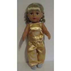 slaapset goud baby born 43cm