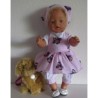 zomersetje roze jet baby born 43cm