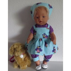 zomersetje mint jet baby born 43cm
