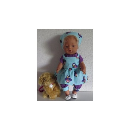 zomersetje mint jet baby born 43cm