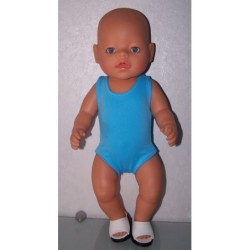 badpak blauw baby born 43cm