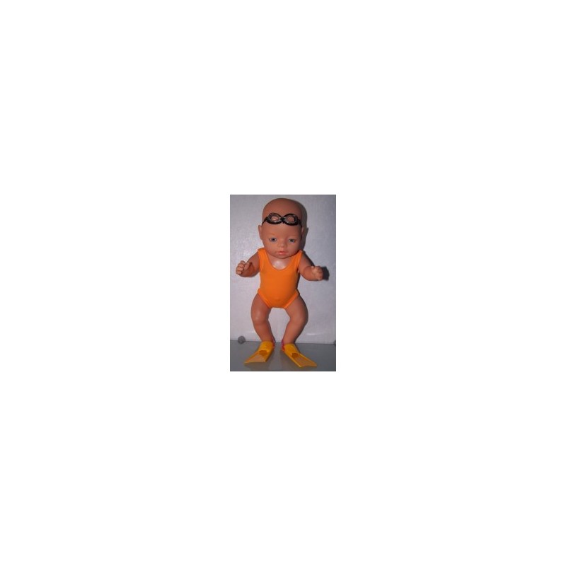 badpak oranje baby born 43cm