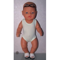 badpak licht mint groen baby born 43cm