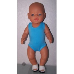 badpak blauw baby born 43cm
