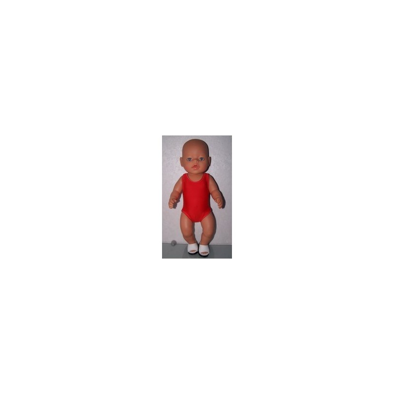 badpak rood baby born 43cm