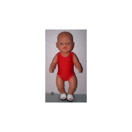 badpak rood baby born 43cm