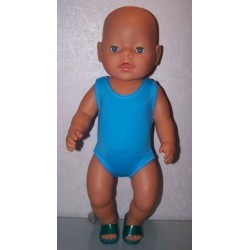 badpak blauw baby born 43cm