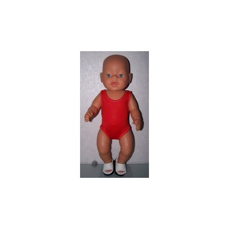 badpak rood baby born 43cm