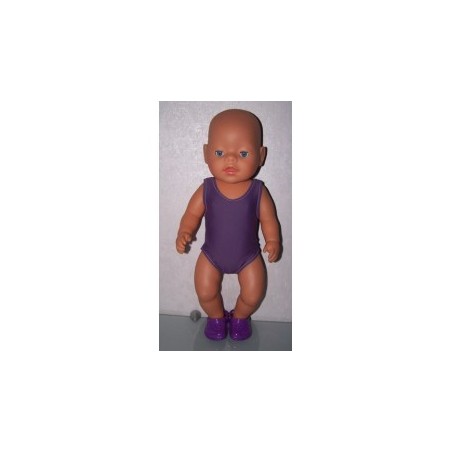 badpak paars baby born 43cm