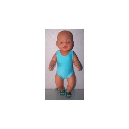 badpak licht blauw baby born 43cm