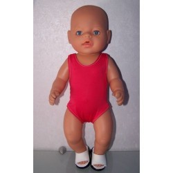 badpak kersen rood baby born 43cm