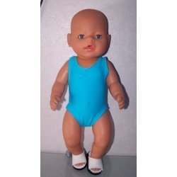 badpak blauw baby born 43cm