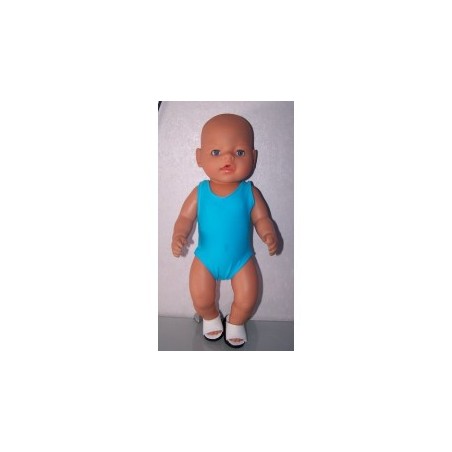 badpak blauw baby born 43cm