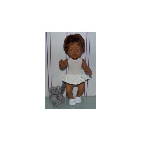 strandbadpak met rokje baby born 43cm
