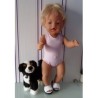 strandbadpak licht roze baby born 43cm