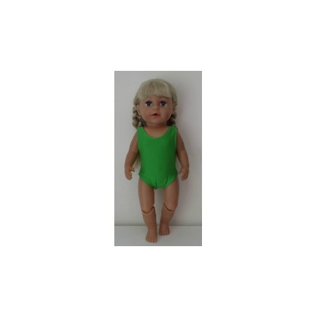 badpak groen baby born 43cm