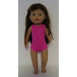 koopje badpak hard roze baby born 43cm