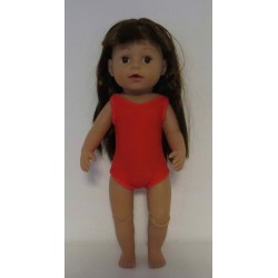 koopje badpak rood baby born 43cm