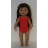koopje badpak rood baby born 43cm