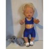 bikini hard blauw baby born 43cm