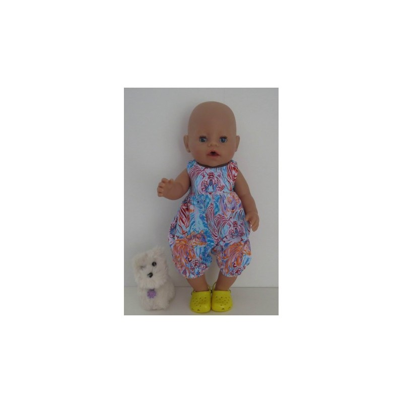 speelpakje tijgers baby born 43cm