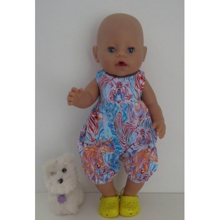 speelpakje tijgers baby born 43cm