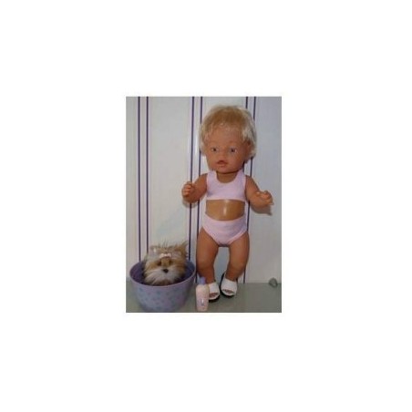 bikini licht roze baby born 43cm