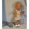 bikini met omslagrokje baby born 43cm