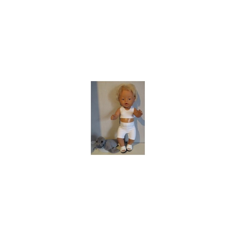 bikini wit baby born 43cm